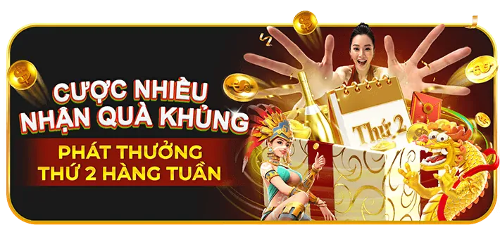 Thưởng nạp tiền p3bet com